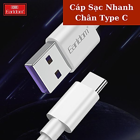 Mua Cáp Sạc Nhanh cổng kết nối USB Type C 5A Cho Samsung S10 S9 QC 3.0 sử dụng cho HUAWEI Xiaomi Redmi - Hàng Chính Hãng