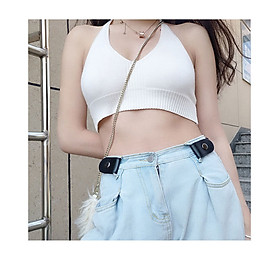 Thắt lưng nam nữ unisex, dây nịt quần co dãn không khóa cài độc đáo TLL144