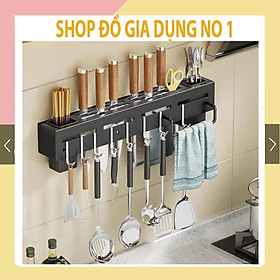 Mua Kệ cài dao giá treo dao thớt treo đồ nhà bếp cài dao dán tường bằng kim loại sơn tĩnh điện không rỉ sét