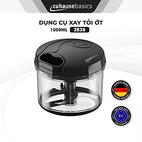 Mua Dụng cụ xay tỏi ớt  thực phẩm Zuhausebasics ZB38 lưỡi xay bén dây rút tiện lợi - hàng chính hãng
