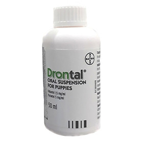 Thuốc Tẩy Giun Sán Cho Chó Con Drontal Puppy Bayer (50ml)