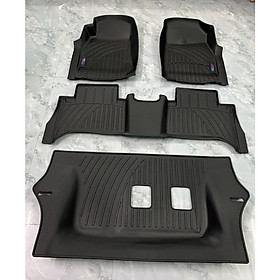 Thảm lót sàn cho xe Isuzu Mux 2015-2020  thương hiệu DCSMAT, chất liệu TPV cao cấp