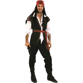 (CÓ SẴN) Trang Phục Cướp Biển Nam Nữ, Quần Áo Cướp Biển Nam Nữ, Trang Phục Hóa Trang Halloween, Đồ Cosplay Halloween