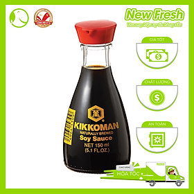 Nước Tương Nhật Bản Kikkoman Lên Men Tự Nhiên - Chai 150ml