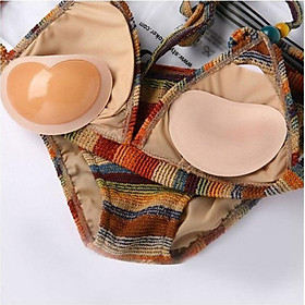 Bộ 8 Miếng (4 Cặp) Mút Độn Ngực Siêu Nâng Hình Tim Có Keo Dán Chống Trượt - Mút Ngực P08