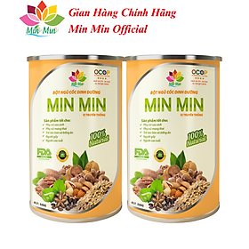 [COMBO] 2 Hộp (1Kg) Ngũ Cốc Bầu Lợi Sữa Dinh Dưỡng Min Min 29 Vị Hạt Truyền Thống Ngũ Cốc Min Min Dinh Dưỡng Cho Cả Gia Đình