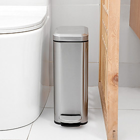 Mua Thùng Rác Inox Phòng Tắm Nhà Vệ Sinh  Thùng rác inox 8 lít phòng ngủ
