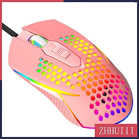 Mua Chuột Máy Tính JT M3 S50 Họa Tiết Tổ Ong Có Dây Điều Chỉnh Đèn RGB