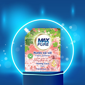 Túi nước xả vải Maxpure Hương Coco 3L