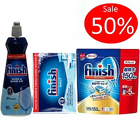 Muối rửa chén finish dishwasher salt 1,5kg ptt017383