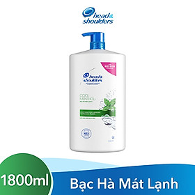 Dầu Gội Head & Shoulder Bạc Hà Mát Lạnh Chai 1800ML