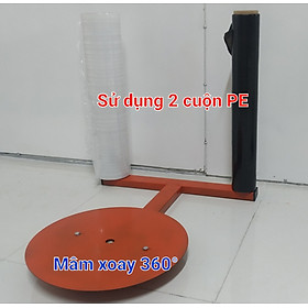Mua Dụng cụ quấn màng PE Đế xoay 360º đóng hàng