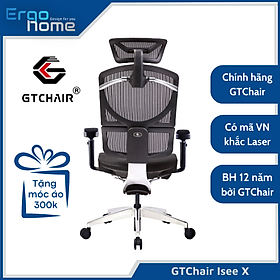 Mua Ghế công thái học GT Chair Ergonomic Isee Xoay Văn Phòng lưới Cao Cấp thông thoáng - ERGOHOME