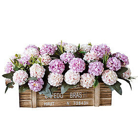 Mua Hoa lụa  giỏ hoa cẩm tú cầu xinh tươi trang trí bàn phòng khách  decor kệ tủ phòng ngủ lãng mạn TC-25