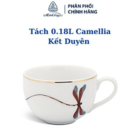 Tách 0.18 L - Camellia - Kết Duyên - Gốm sứ cao cấp Minh Long 1