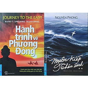 Sách - Combo 2 Cuốn: Hành Trình Về Phương Đông + Muôn Kiếp Nhân Sinh 2 ( Nguyên Phong )