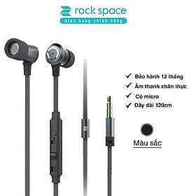 Mua Tai Nghe Nhét Tai Có Dây Rockspace Mula S jack cắm 3.5mm có mic nghe nhạc chơi game - Hàng chính hãng bảo hành 12 tháng
