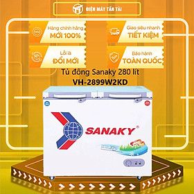 Mua TỦ ĐÔNG MÁT SANAKY 230 LÍT VH-2899W2KD ĐỒNG (R600A) (KÍNH CƯỜNG LỰC) - HÀNG CHÍNH HÃNG