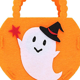 Halloween Handbag Candy Pumpkin Tote Bags Birthday Party Gift Bag Props