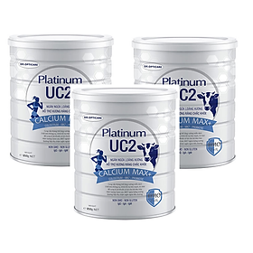 Combo 3 lon Sữa non UC2 Platinum Calcium Max lon 850g