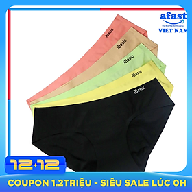 Combo 5 Chiếc Quần Lót Nữ Không Đường May Thời Trang iBasic V188, Mềm Mịn, Thoáng Mát - Hàng Chính Hãng
