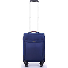 Vali kéo vải du lịch sakos starline 4.5 - size xs / xách tay - khóa tsa - chống thấm, trượt nước