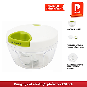 Dụng Cụ Cắt Nhỏ Thực Phẩm Lock&Lock CKS302 - Trắng Phối Xanh Lá Cây