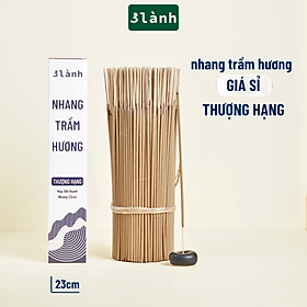 Nhang Trầm Hương 3 Lành Loại Thượng Hạng Dài 23-30-40cm 0.5kg Tự Nhiên 100% >15 Năm Thờ Cúng Tâm Linh Tài Lộc
