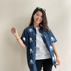 ÁO SƠ MI FORM RỘNG XINH XẮN CHO CÁC BẠN NỮ KME FASHION