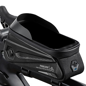 Túi WEST BIKING gắn khung xe đạp, chất liệu cứng, không thấm nước-Màu đen