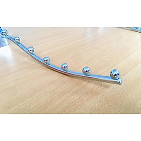 Mua móc treo quần áo gắn tường và cài thanh inox  mẫu 5 bi  7bi  9 bi  giá  kệ treo quần áo cho cửa hàng và shop thời trang