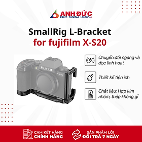 Mua Khung bảo vệ máy ảnh SmallRig L-Bracket for fujifilm X-S20 4231 - Hàng Nhập Khẩu