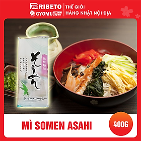 Mì Somen Asahi 400g - nội địa Nhật Bản