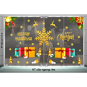 Mua Decal trang trí NOEL 2024 combo số 124