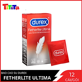 Bao cao su Durex Fetherlite Ultima Hộp 12 Bao