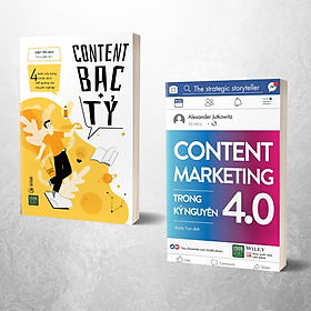 [Download Sách] COMBO CONTENT MARKETING GỒM ( Content bạc tỷ + Content marketing trong kỷ nguyên 4.0)