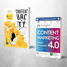 Combo Content Marketing: ( Content bạc tỷ + Content Marketing trong kỷ nguyên 4.0)