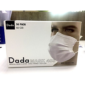 Khẩu trang Dada Mask 4 Lớp - Hộp 50 cái (DC403)