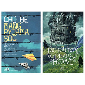 [Download Sách] Sách - Combo 2 cuốn Lâu Đài Bay Của Pháp Sư Howl + Chú Bé Mang Pyjama Sọc 