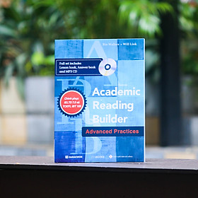 Sách - Academic Reading Builder - Advanced Practices (kèm CD) - trọn bộ 2 cuốn