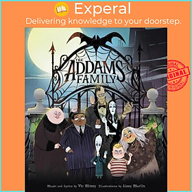 Hình ảnh sách Sách - The Addams Family by Vic Mizzy Lissy Marlin (US edition, hardcover)