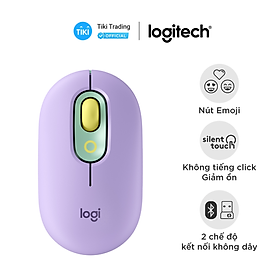 Hình ảnh Chuột không dây bluetooth Logitech POP Mouse - Hàng chính hãng