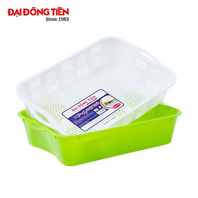 Mua Bộ Thau Rổ Nhật Nhỏ C1147-J1147 Xanh Lá