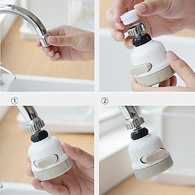 Mua Đầu Vòi Tăng Áp Rửa Chén Bát  Điều Hướng Xoay 360 Độ  3 Chế Độ  Tiết Kiệm Nước  Phù Hợp Với Nhiều Loại Vòi