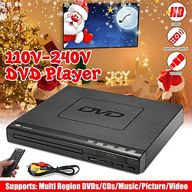 Multi System 1080p HD DVD Player Portable USB 2.0 3.0 DVD Player Multimedia Digital DVD TV Support