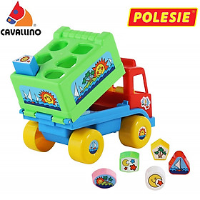 Xe tải thả khối hình Island - đồ chơi Polesie Toys