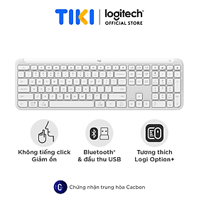 Bàn phím không dây mỏng Logitech Signature K950 - Hàng Chính Hãng