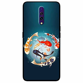 Ốp lưng in cho Oppo K3 Mẫu Koi Vây Quanh