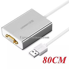 Mua Cáp chuyển USB 2.0 sang VGA Cao Cấp UGREEN 40244-Hàng Chính Hãng