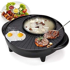 Mua Bếp điện lẩu nướng (35 x 17 x 42cm) - Đen